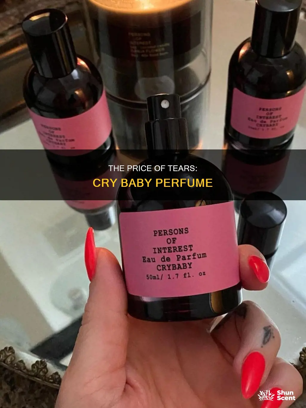 how much is the cry baby perfume