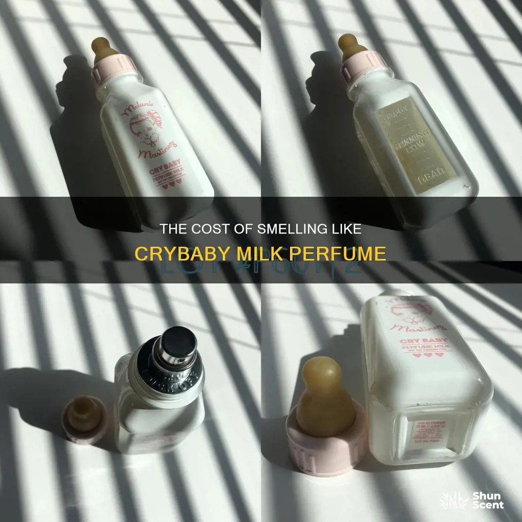 how much is the crybaby milk perfume
