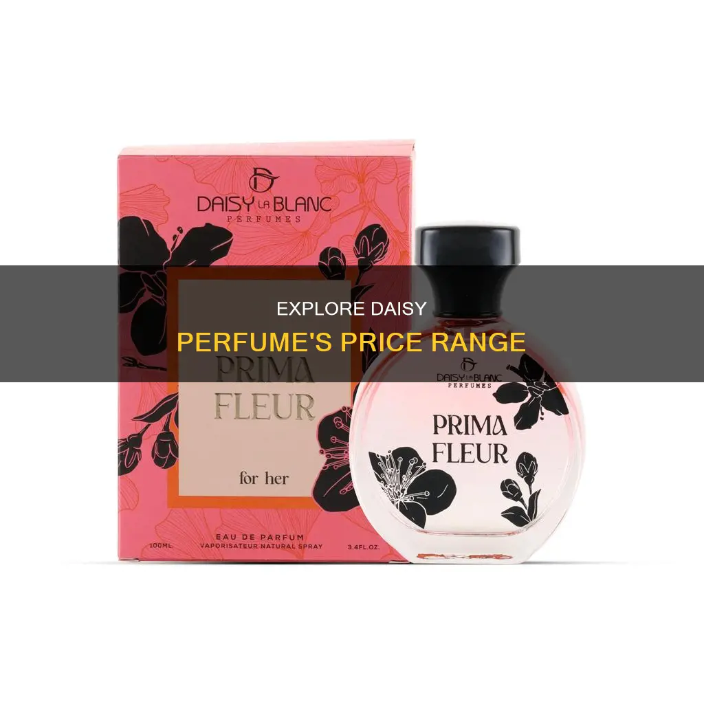 how much is the daisy perfume
