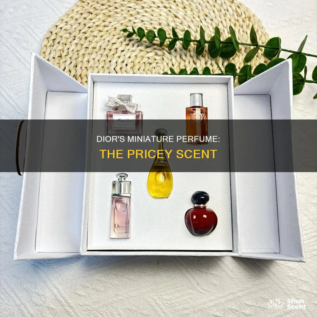 how much is the mini dior perfume