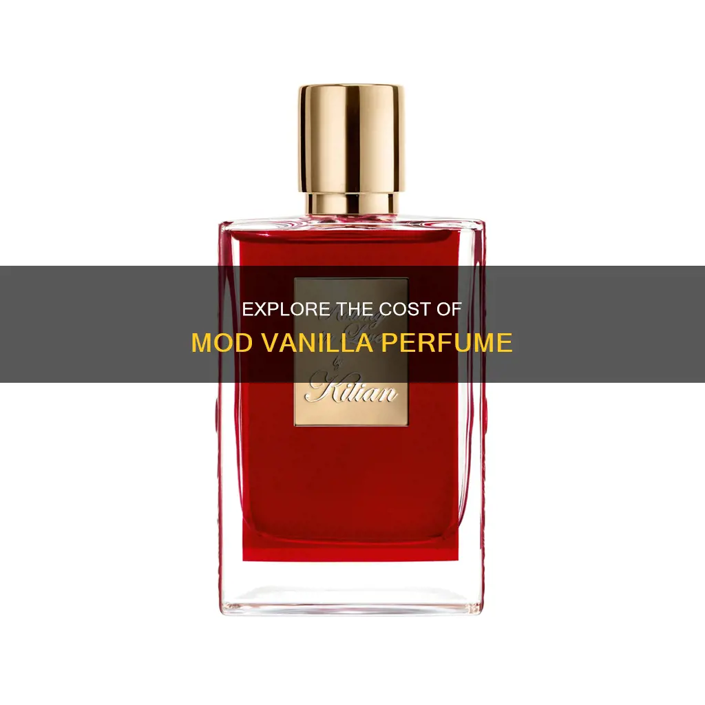 how much is the mod vanilla perfume