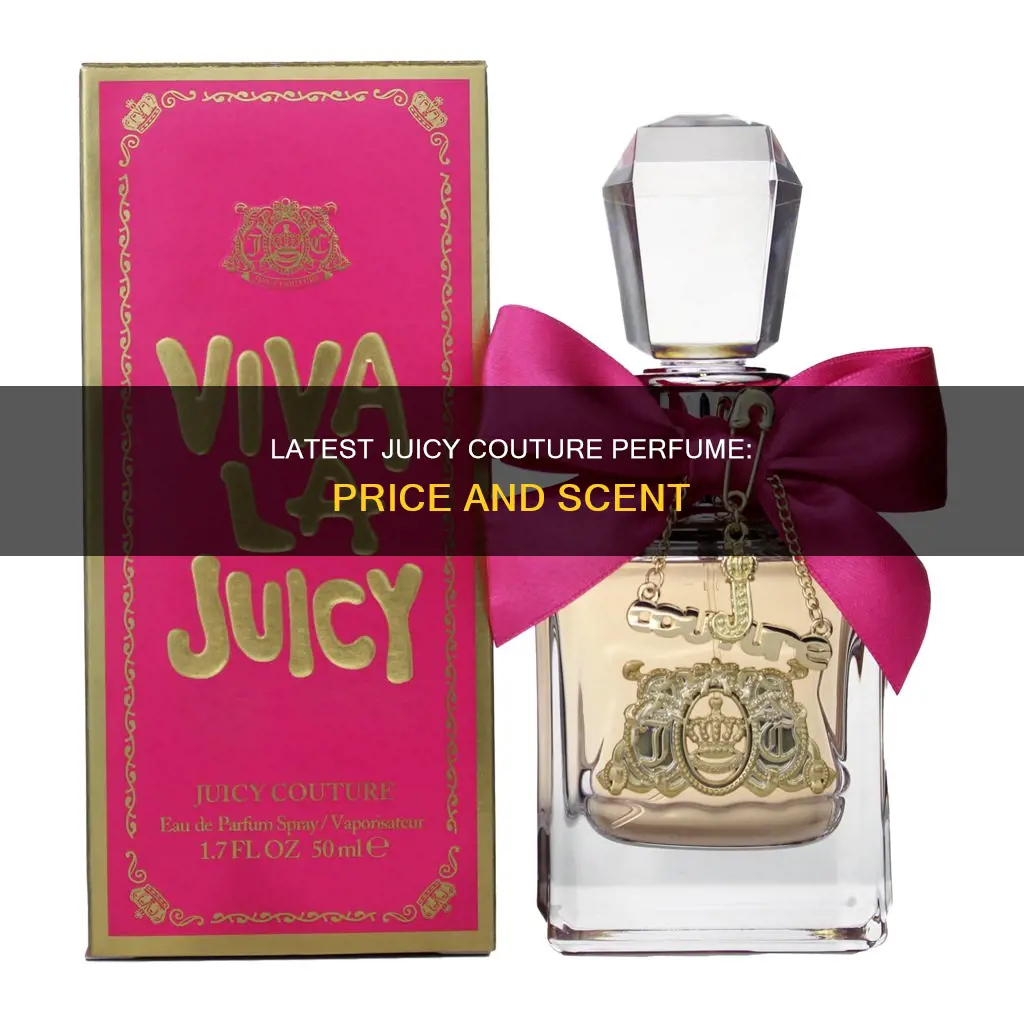 how much is the new juicy couture perfume