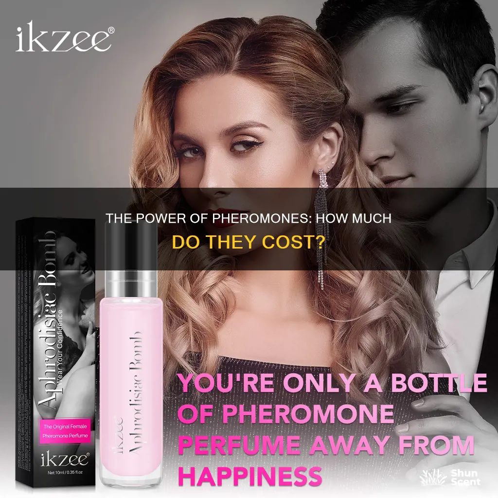 how much is the pheromone perfume