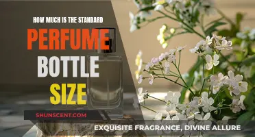 The Standard Perfume Bottle Size: How Much?