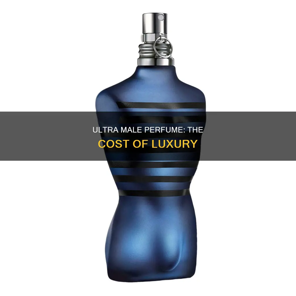 how much is ultra male perfume