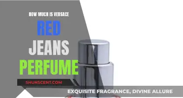 The Price of Versace Red Jeans Perfume