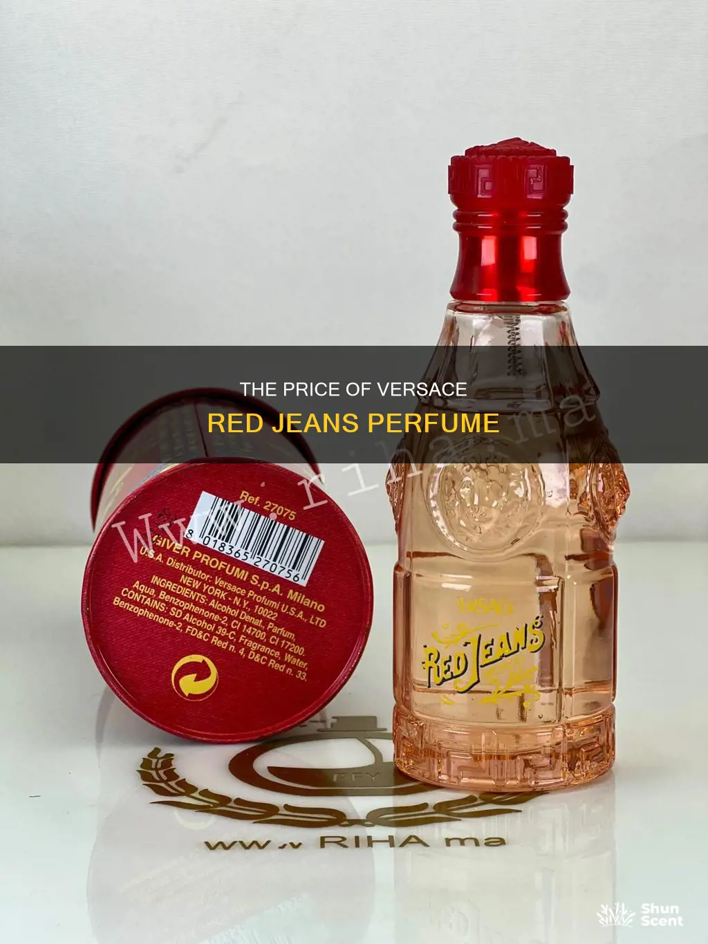 how much is versace red jeans perfume