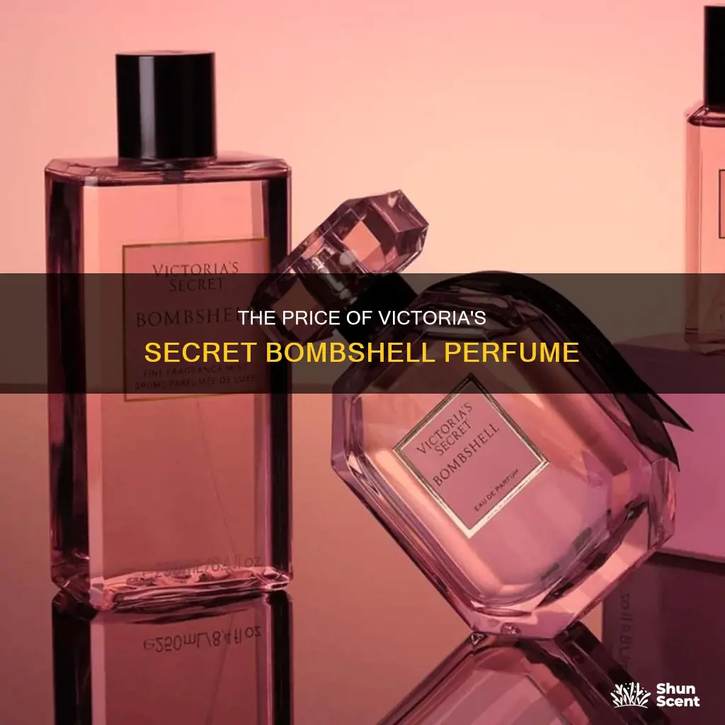 how much is victoria secret bombshell perfume