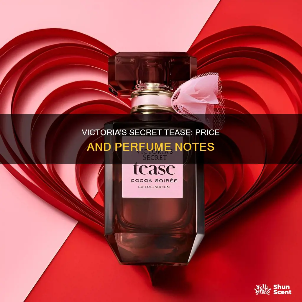 how much is victoria secret tease perfume