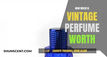 Vintage Perfume Valuation: How Much Is It Worth?