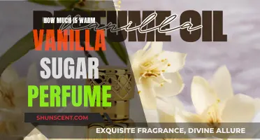 Vanilla Sugar Perfume: The Sweet, Warming Price Tag