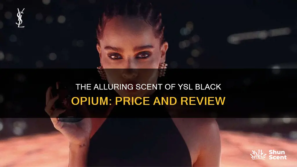 how much is ysl black opium perfume