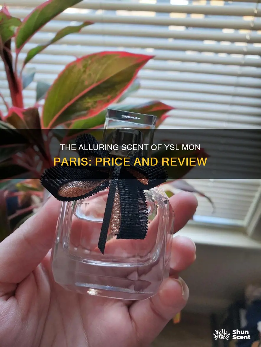how much is ysl mon paris perfume