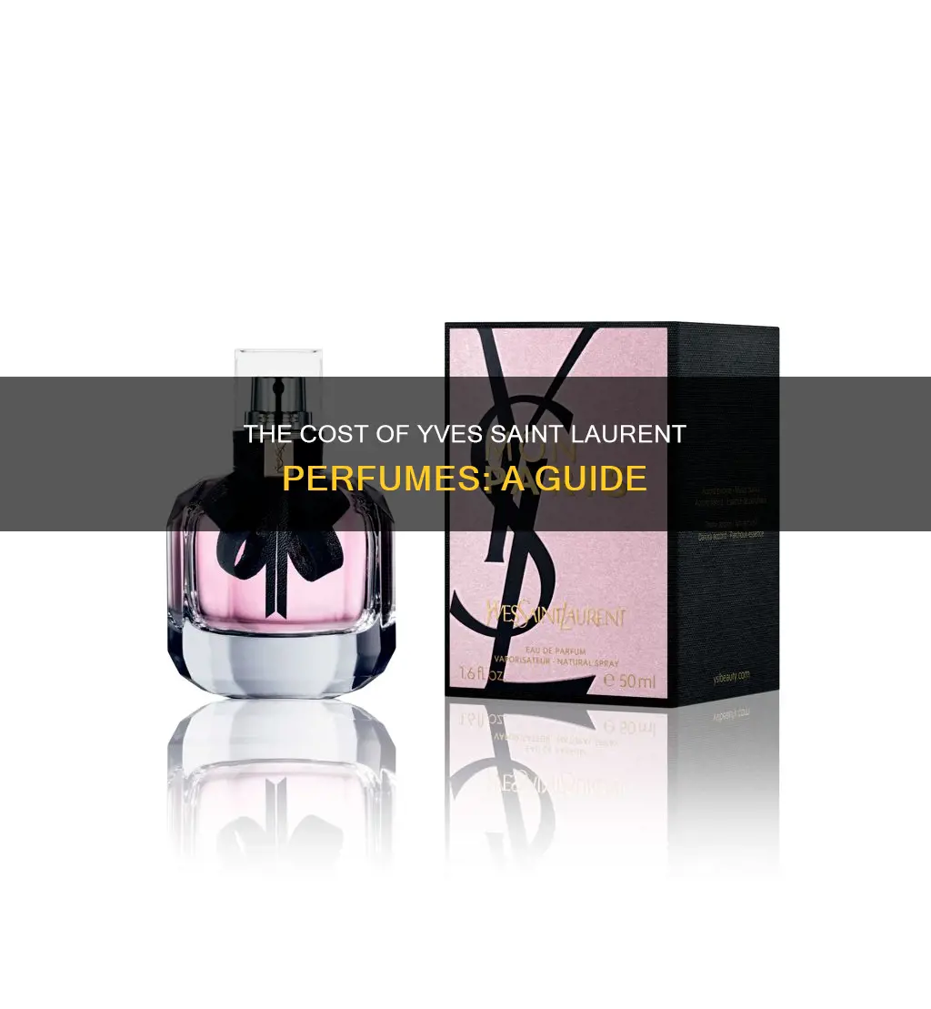 how much is yves saint laurent perfume