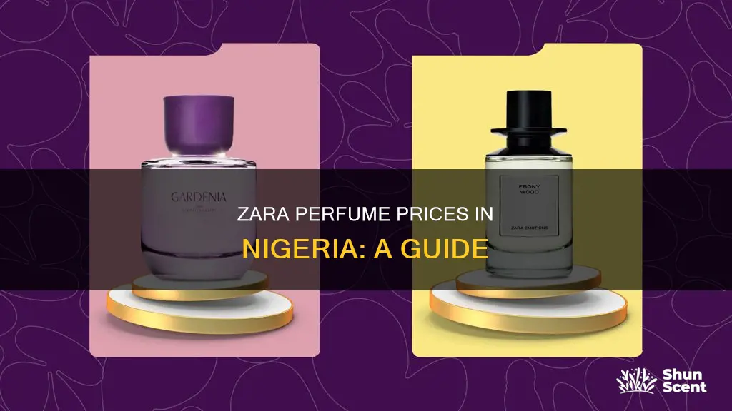 how much is zara perfume in nigeria