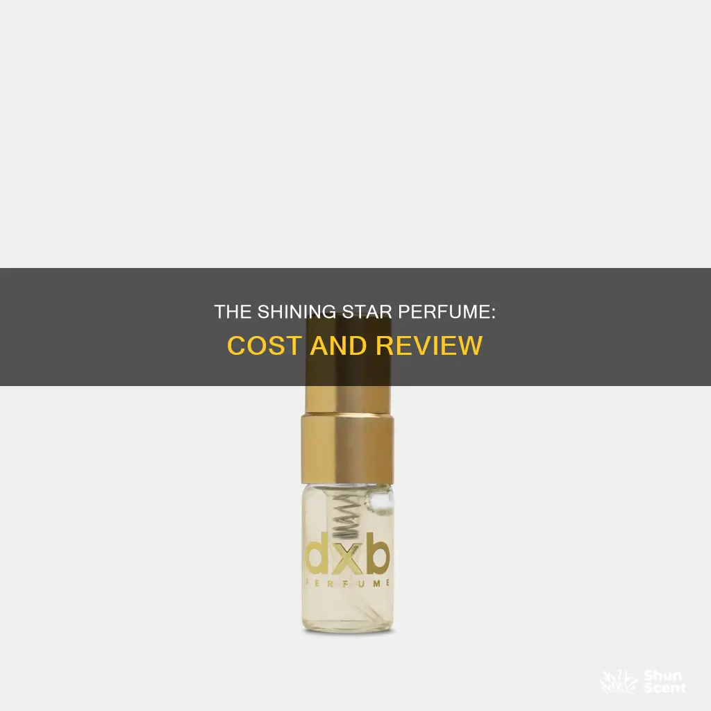 how much it cost shinning start perfume