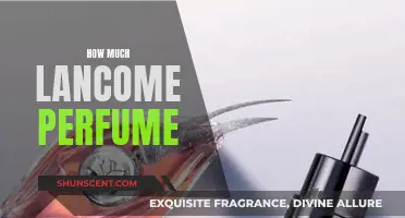 The Art of Lancome Perfumes: How Much is Enough?