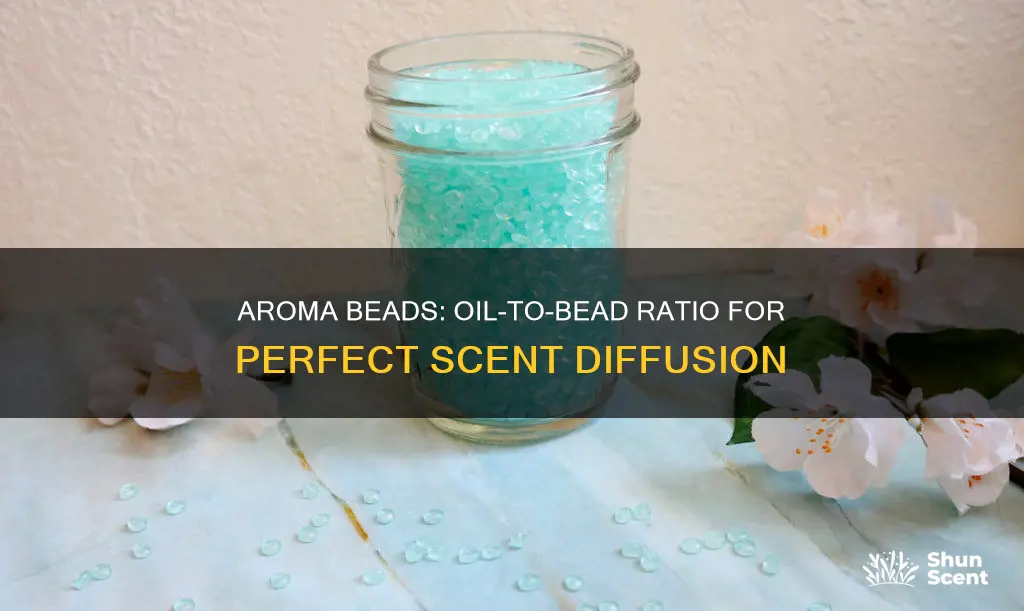 how much oil to 1 cup aroma beads