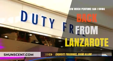 Lanzarote's Perfume: How Much Can You Bring Back?