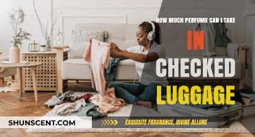 Perfumes in Checked Luggage: What's the Limit?