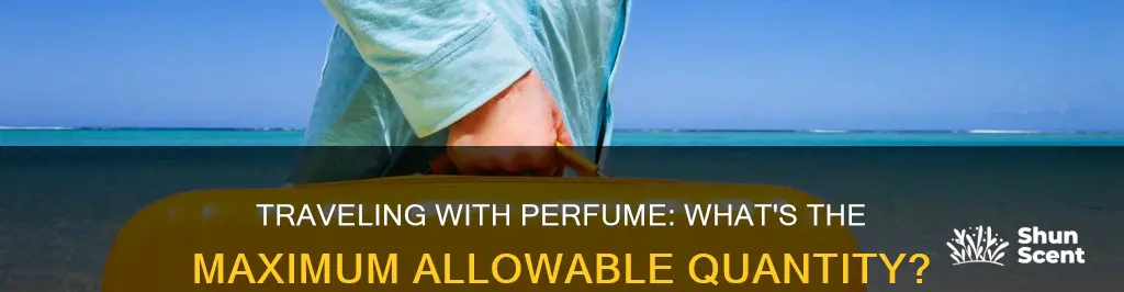 how much perfume can i travel with