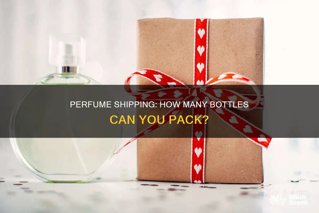 how much perfume can you mail in one box