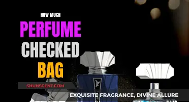 Traveling with Perfume: Checked Bag Allowance