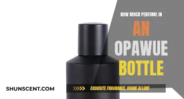 Understanding Opaque Perfume Bottles: How Much Fragrance?