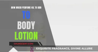 Creating Scented Body Lotion: Adding Perfume Oil