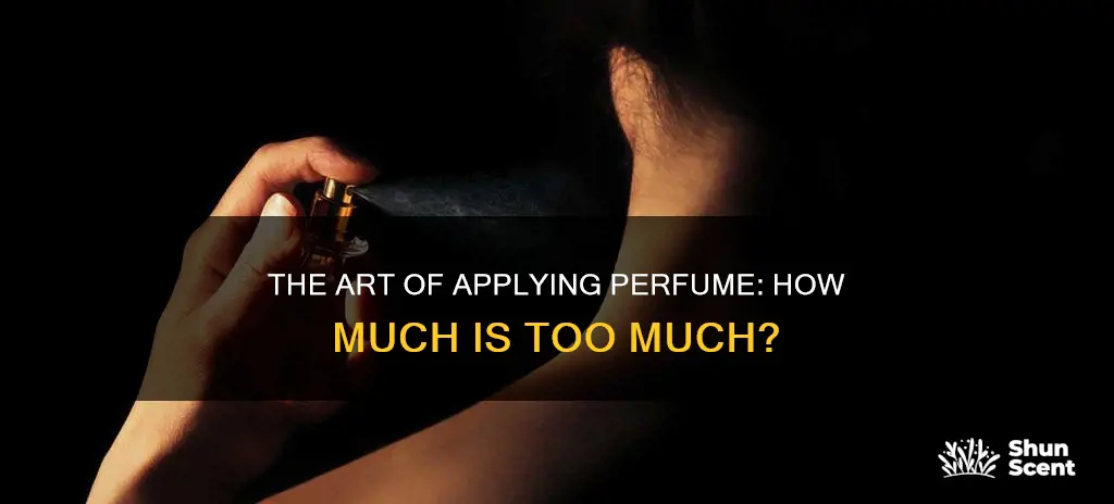 how much perfume to wear