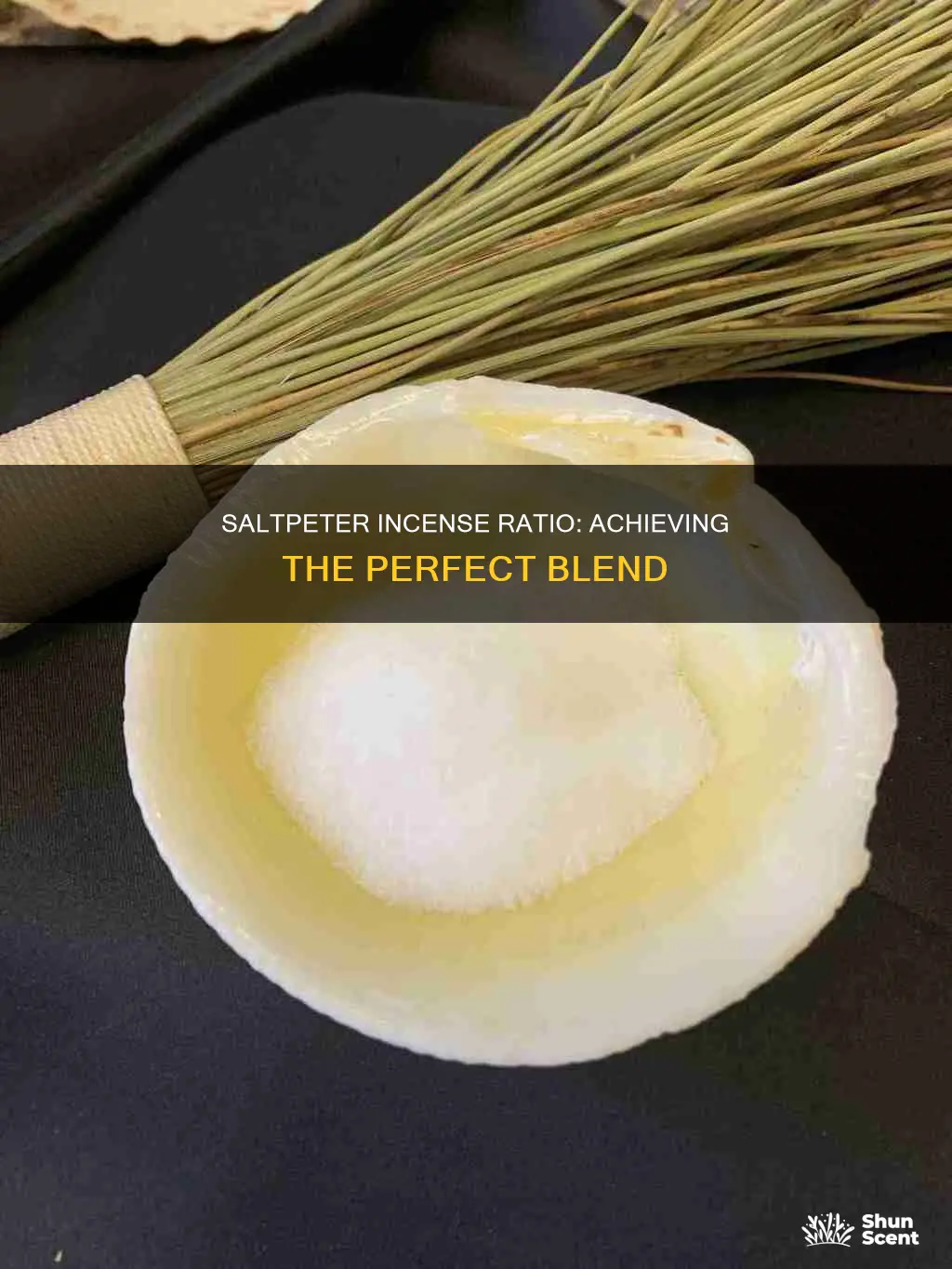 how much saltpeter is needed for 1 lb incense