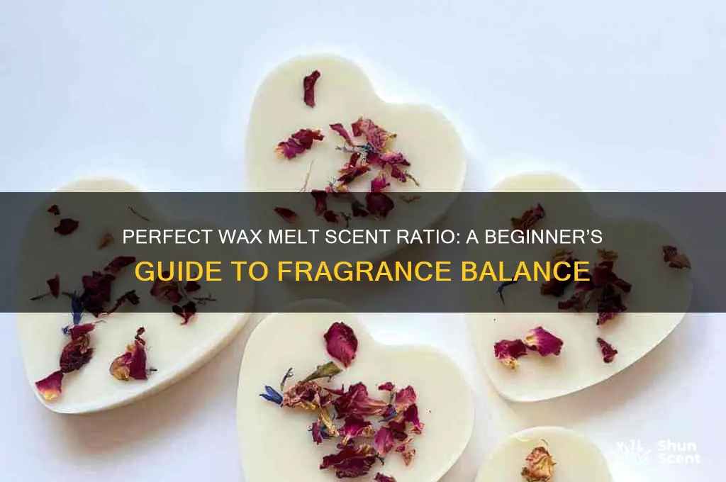 how much scent do i use for a wax melt