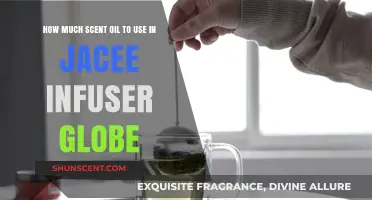Perfect Scent Balance: Optimal Oil Amounts for Jacee Infuser Globe