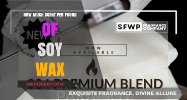 Perfect Scent Ratio: How Much Fragrance per Pound of Soy Wax?