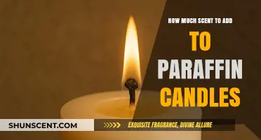 Perfectly Scented Paraffin Candles: Optimal Fragrance Oil Ratios Revealed