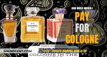 The Art of Buying Cologne: A Guide to Pricing