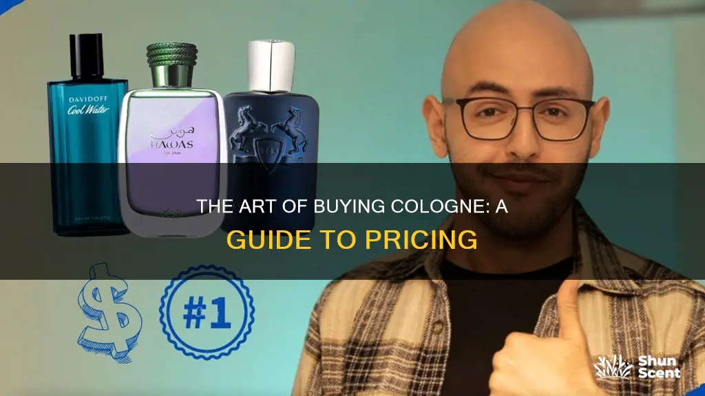 how much should i pay for cologne