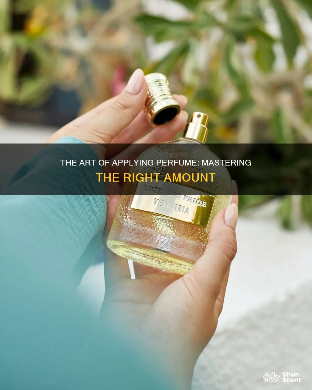 how much sprays of perfume is enough