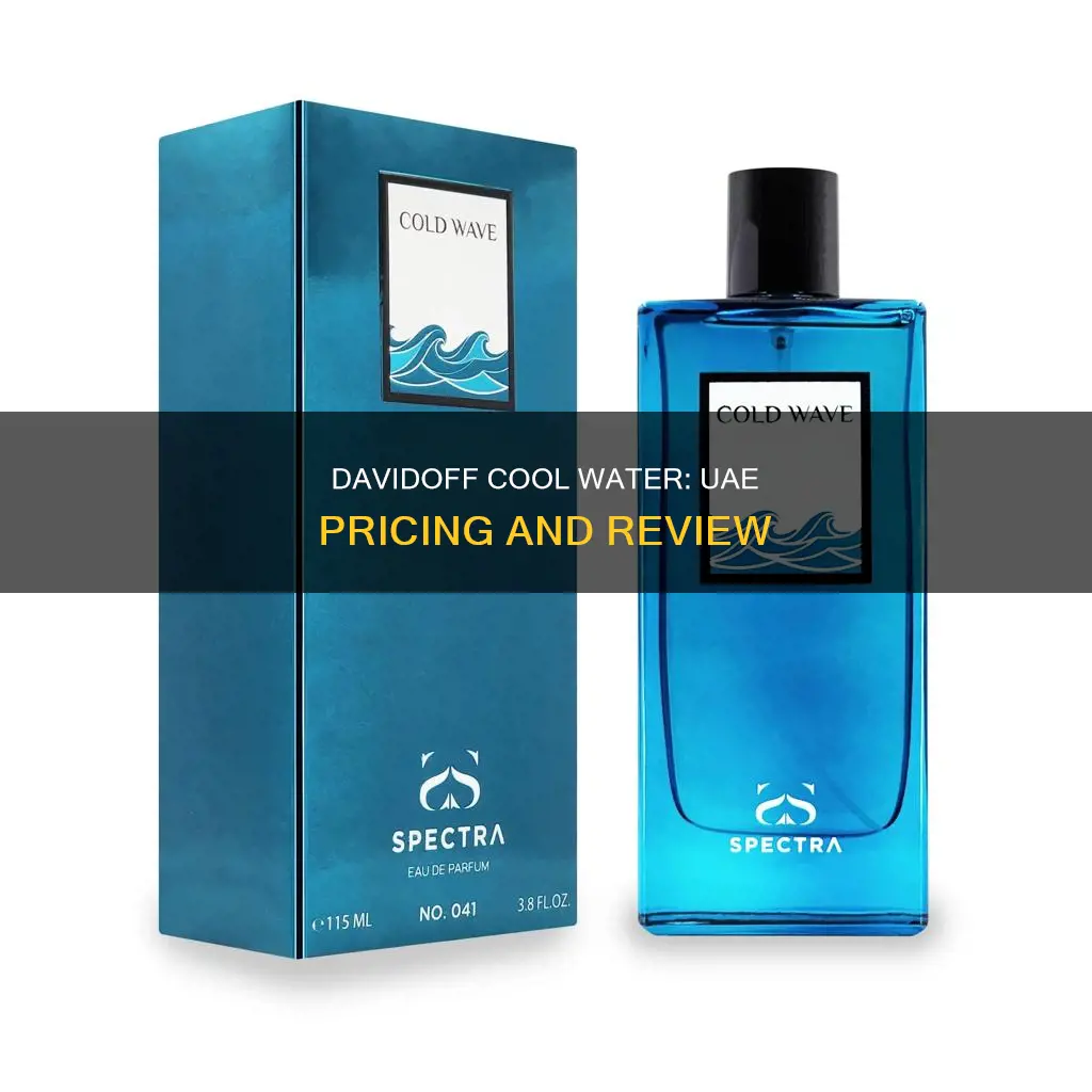 how much the price in uae perfume davidoff cool water