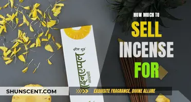 Selling Incense: Pricing Strategies for Maximum Profit