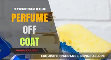 Cleaning Perfume Off Your Coat With Vinegar: How Much to Use?