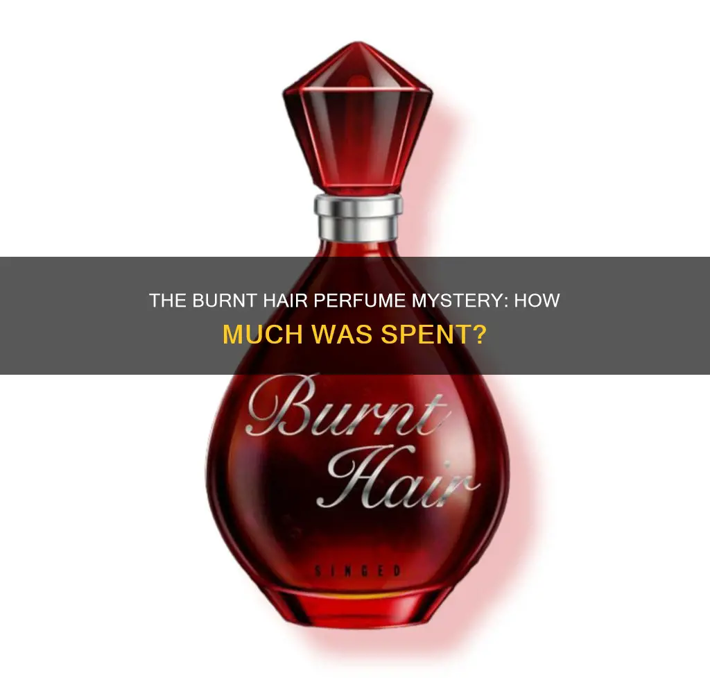 how much was burnt hair perfume