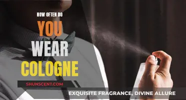 The Art of Wearing Cologne: Frequency and Finesse