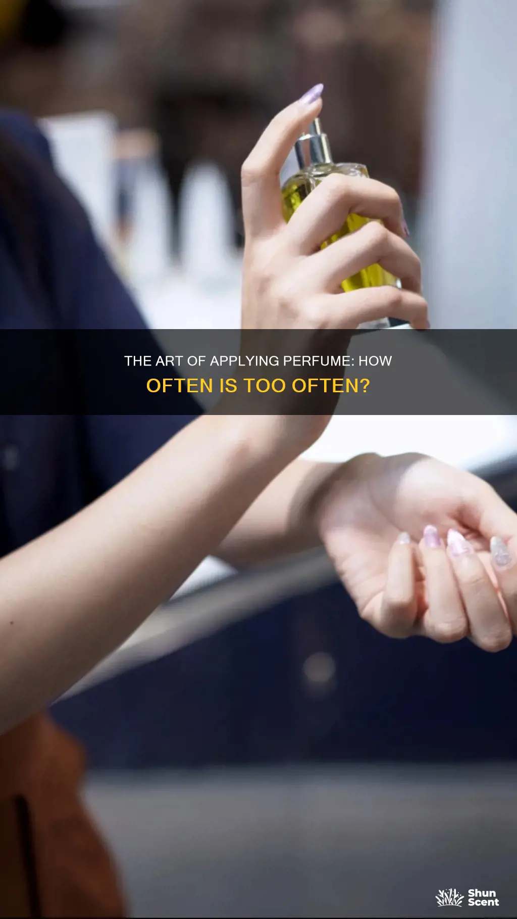 how often should you put perfume on