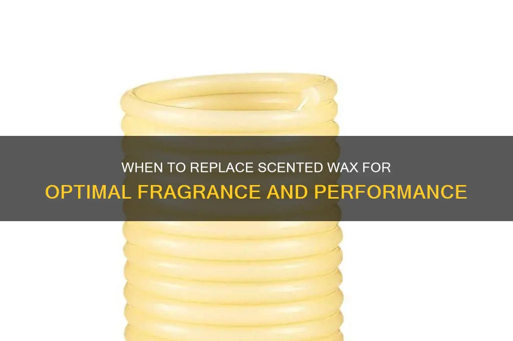 how often should you replace your scented wax