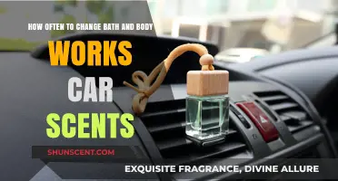 Maximizing Freshness: Optimal Frequency for Changing Bath & Body Works Car Scents