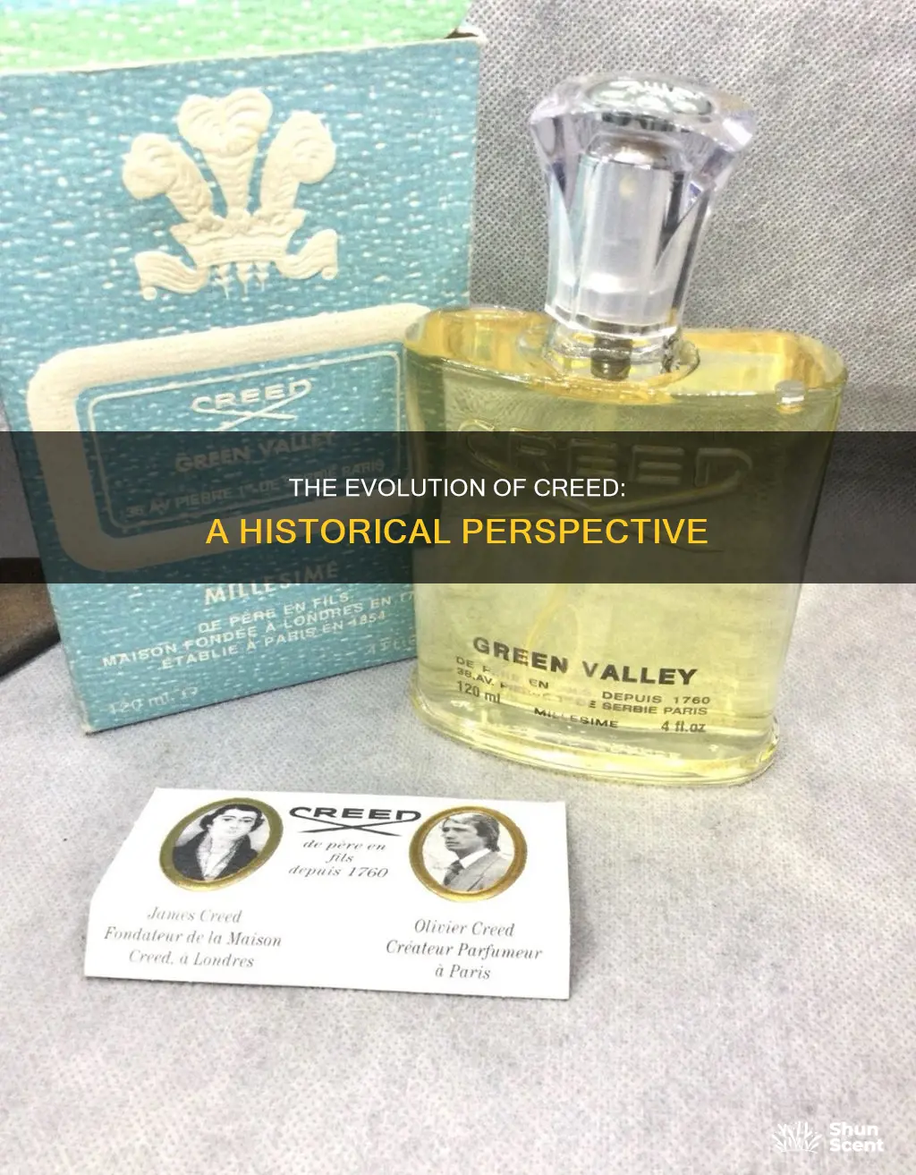 how old is creed perfume
