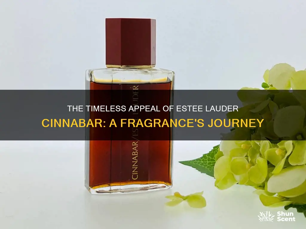 how old is estee lauder cinnabar fragrance