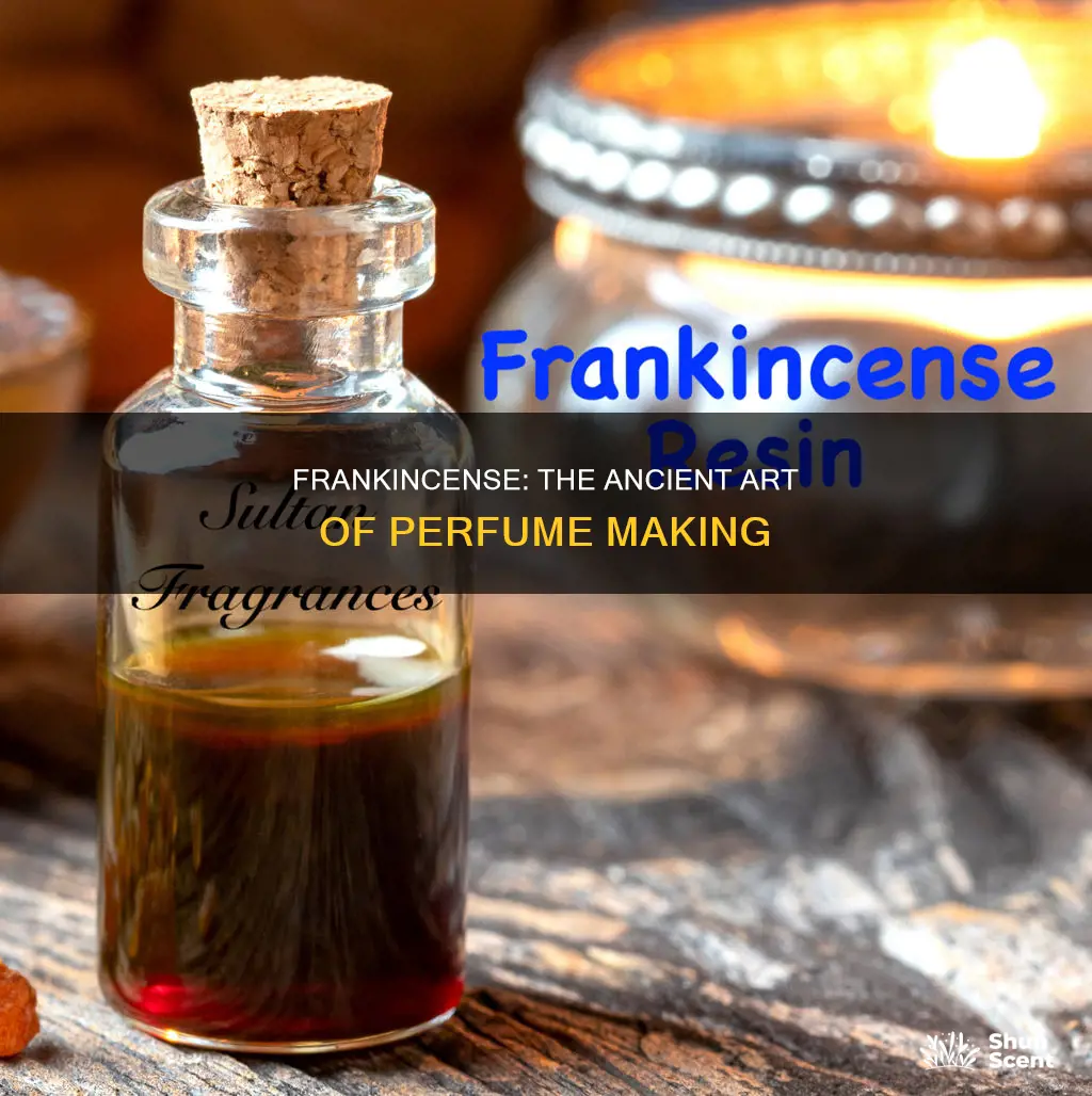 how perfume is made from frankincense
