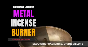 Cleaning Metal Incense Burners: Removing Soot and Residue